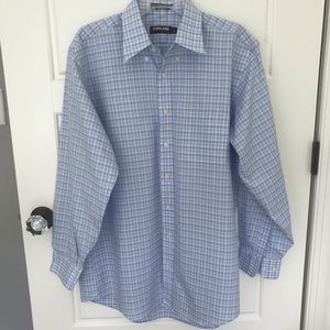 Kirkland Signature Men’s Shirt Blue 16.5-34